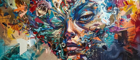 Naklejka premium Capturing the essence of collaboration and problemsolving in AIgenerated art