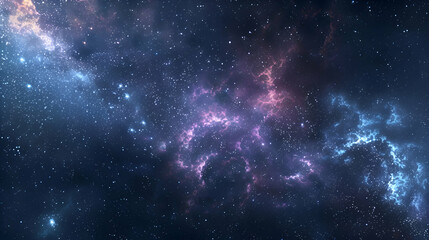 abstract Space galaxy milky way nebula background.generative ai