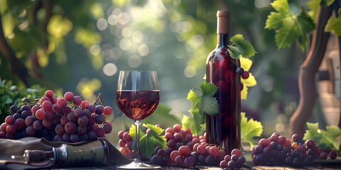 Vineyard Dreams: Tabletop Magic
Grapevine Serenade: Wine Bottle Stories
Table Talk: Grapes and...
