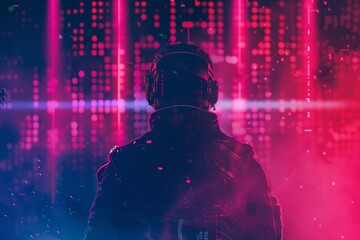 Colorful Glow HUD icon of an actionpacked movie featuring cuttingedge special effects and a gripping storyline