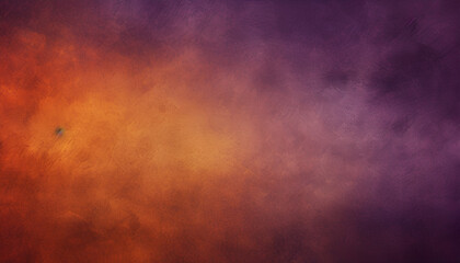 Fototapeta premium Vibrant orange and purple cloudy sky background