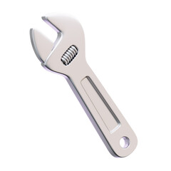 WRENCH 3D ICON ILLUSTRATION