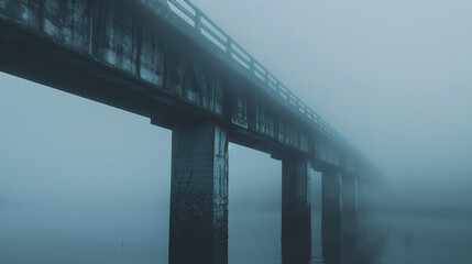 Cracked Bridge in Fog: Uncertainty and Instability Visualized  