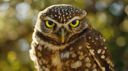 Obraz premium Cape Coral s Burrowing Owl