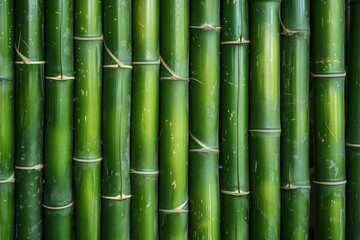 Organic Bamboo background. Forest zen jungle. Generate Ai