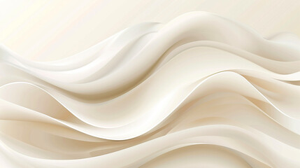 Beige abstract wave background with curved smooth lines. Template for cover, certificate, social networks