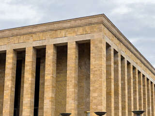 The mausoleum of Mustafa Kemal Ataturk, the founding leader of the Republic of Turkey, in Ankara, 10 November , 29 October