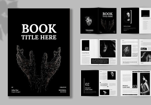 Creative Book Title Layout