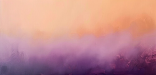 Tranquil mauve to apricot smooth gradient in art.