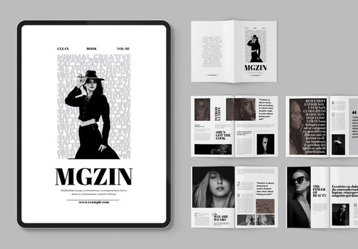 Creative Magazine Template