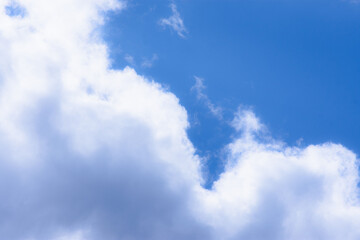 Naklejka na ściany i meble blue sky with cloud background