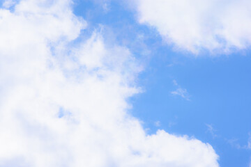 blue sky with cloud background