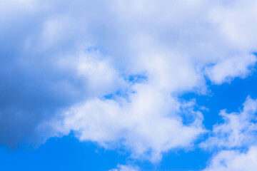 blue sky with cloud background