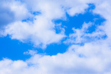 blue sky with cloud background