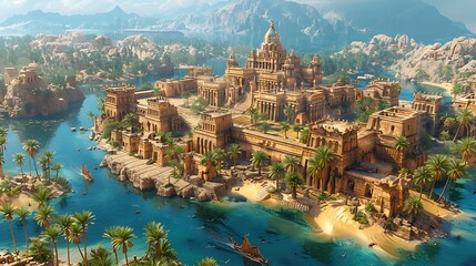 Experience the thrill of discovery with a mesmerizing view of ancient ruins and forgotten civilizations, brought to life with breathtaking realism.