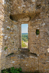 Fototapeta premium Corfe Castle, Dorset, England Uk