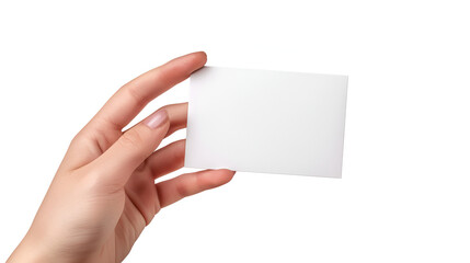 Obraz premium Empty notepad in hand of woman ,generative ai