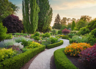 garden in the garden flowers 