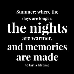 summer quotes in English with beautiful style.