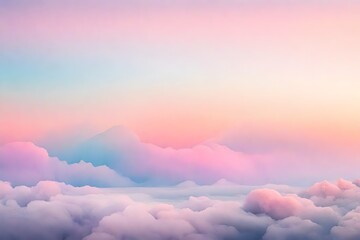 A gradient of pastel colors blending seamlessly in the evening sky -- ar 3:2 -- v 4** - Upscaling...