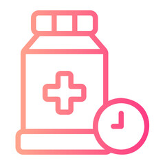 Obraz premium routine gradient icon