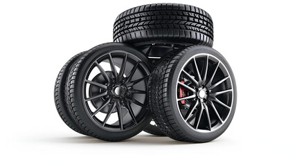 Fototapeta premium Complex Mister Wheels ,generative ai