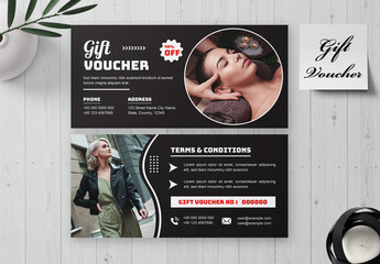 Gift Voucher Design Template