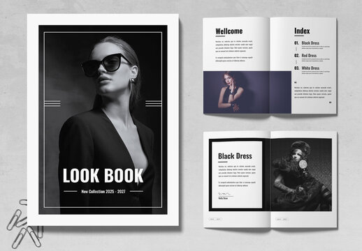 Look Book Layout