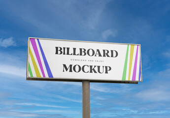 Big Wide Billboard Mockup