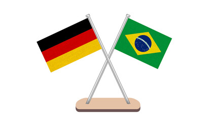 Germany Brazil Flag