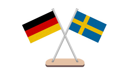 Germany Sweden Flag
