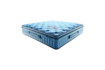 Cooling Mattress isolated on transparent background.