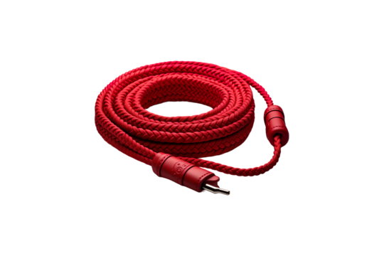 Cord Lanyd isolated on transparent background. - Powered by Adobe