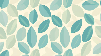 pattern with leaves simple background - Seamless tile. Endless and repeat print.