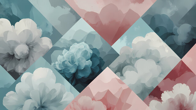 Abstract Geometric Background