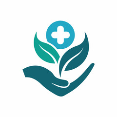 Obraz premium medical health logo Healthcare icon vector art illustration