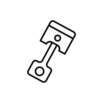 recommend clip art: Engine outline icons, minimalist vector illustration ,simple transparent graphic element .Isolated on white background