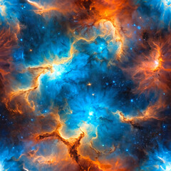 Obraz na płótnie Canvas 4k seamless galaxy texture