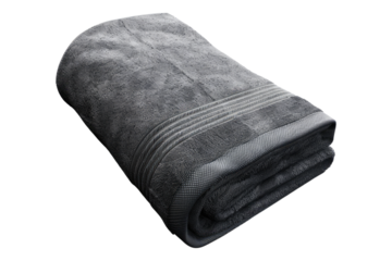 Sporty elegance towel isolated on transparent background
