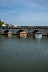 Ponte di Augusto e Tiberio, citt&agrave; di Rimini, Emilia Romagna