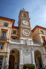 Piazza Tre Martiri, città di Rimini, Emilia Romagna