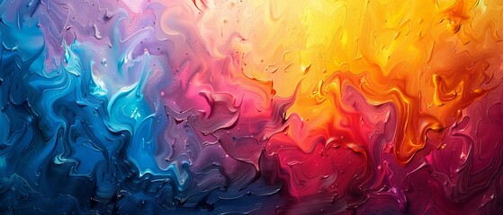 Abstract painting. Colorful abstract background.