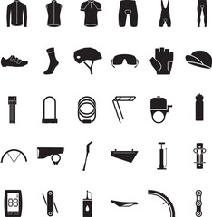 bike accessory icons