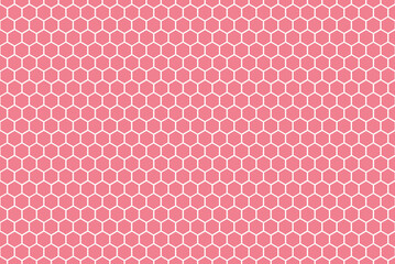 Honeycomb grid texture and geometric hive hexagonal honeycombs. Grid pattern. Hexagonal cell texture. Honeycomb on white background. Fashion geometric design.illustration.