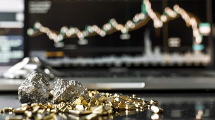 Precious metals against a backdrop of stocks