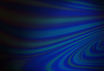 Dark BLUE vector background with lava shapes.