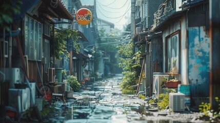 rural city photo of japan