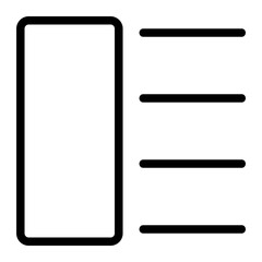 layout line icon