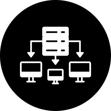 Cluster Computing Icon