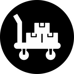 luggage cart Icon